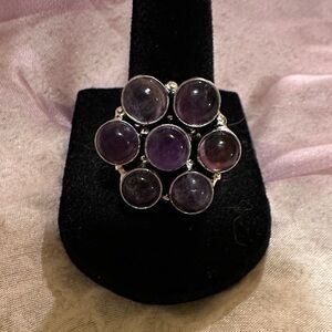 Pretty Purple Stone Ring